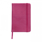 Pocket notitieboekje met lijntjes roze kleur 7