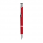 Matte, elegante pen met reclame rood kleur 5