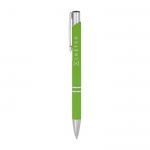 Matte, elegante pen met reclame groen kleur 6