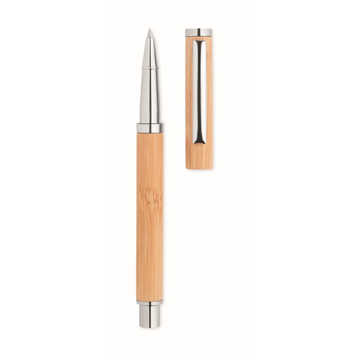 Stylo roller Bamboo couleur Bois