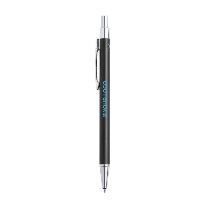 Pen Gerecycled Arial | Blauwe Inkt met jouw bedrukking