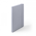 Goedkope notitieboekjes met opdruk zilver kleur 8