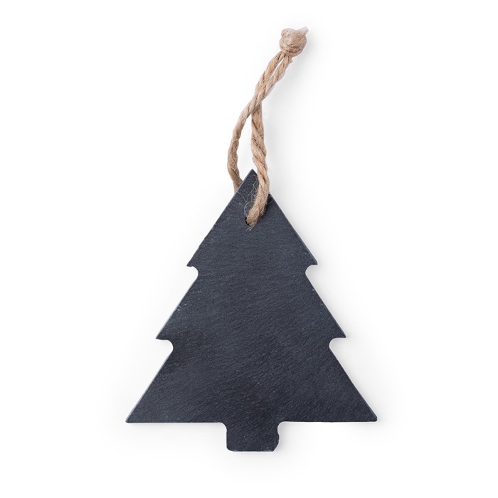 Adorno Navidad pizarra Xmas Tree color Gris Oscuro