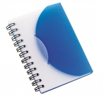 Gepersonaliseerde Cover opvouwbare kladblok blauw kleur 1