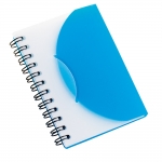 Gepersonaliseerde Cover opvouwbare kladblok lichtblauw kleur 2