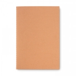 Eco gestikt notitieboek | A5 | Blanco kleur beige tweede weergave