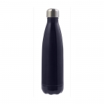 Originele thermische fles met logo donkerblauw kleur 4