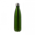 Originele thermische fles met logo groen kleur 3
