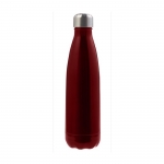 Originele thermische fles met logo rood kleur 5