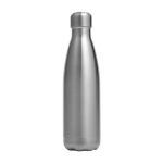 Originele thermische fles met logo zilver kleur 1