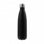 Originele thermische fles met logo zwart kleur 2