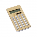 Bamboe rekenmachine met logo 4