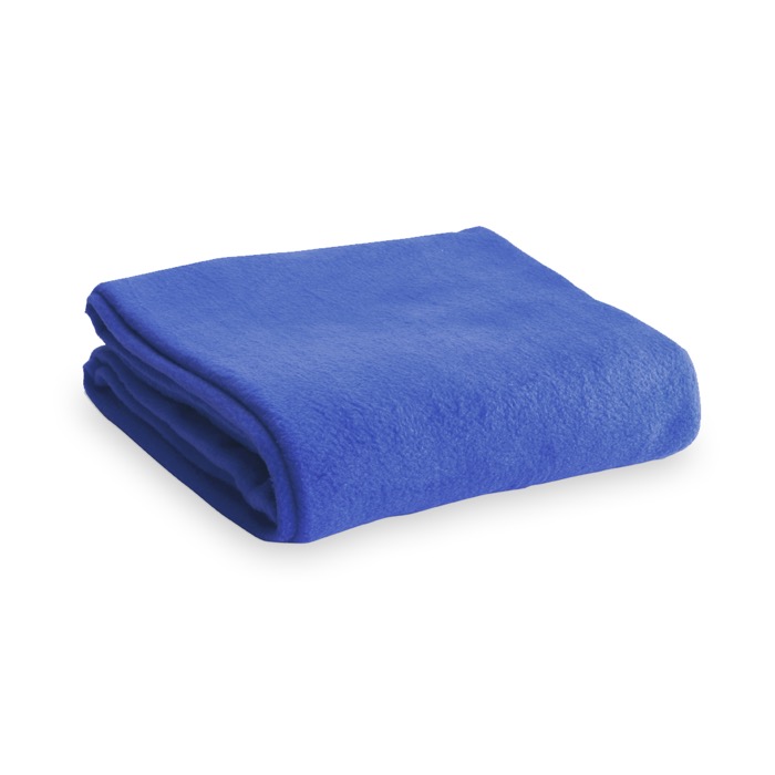 Goedkope fleece deken met logo €3,02
