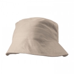 Katoenen hoed Umbra kleur khaki eerste weergave