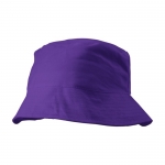 Katoenen hoed Umbra kleur paars eerste weergave