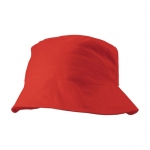 Katoenen hoed Umbra kleur rood eerste weergave