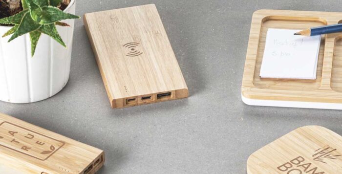 houten powerbank