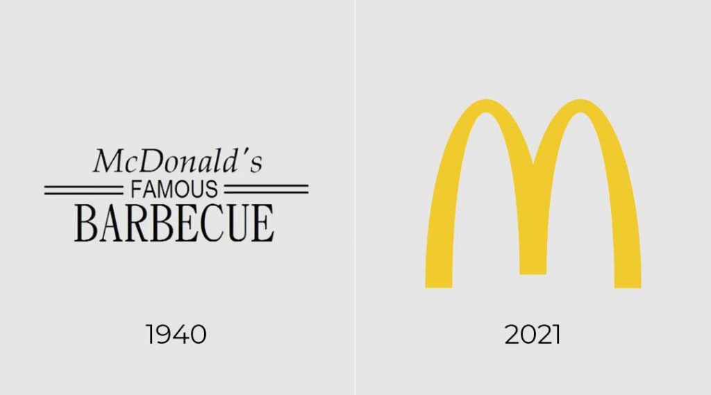 logo m´donalds 1940 en 2021