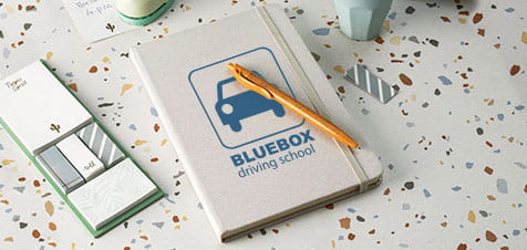 Notitieboek bluebox