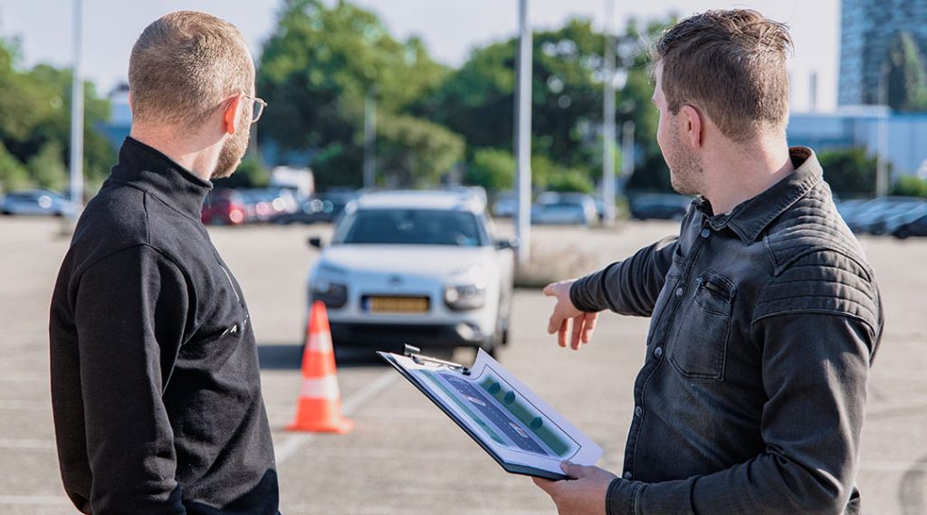 Publiciteit voor rijscholen