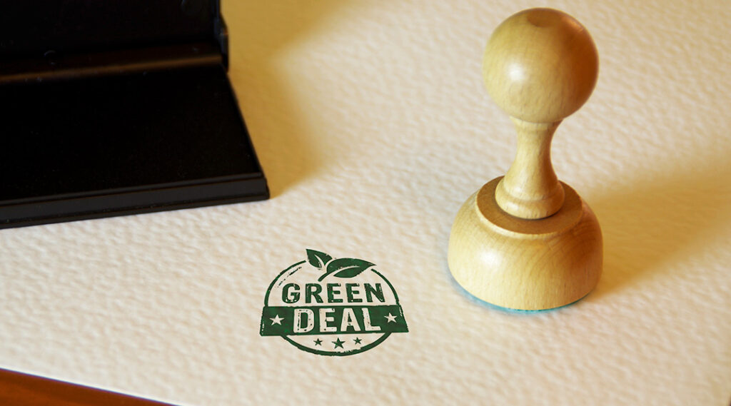 Green deal, Europese Unie