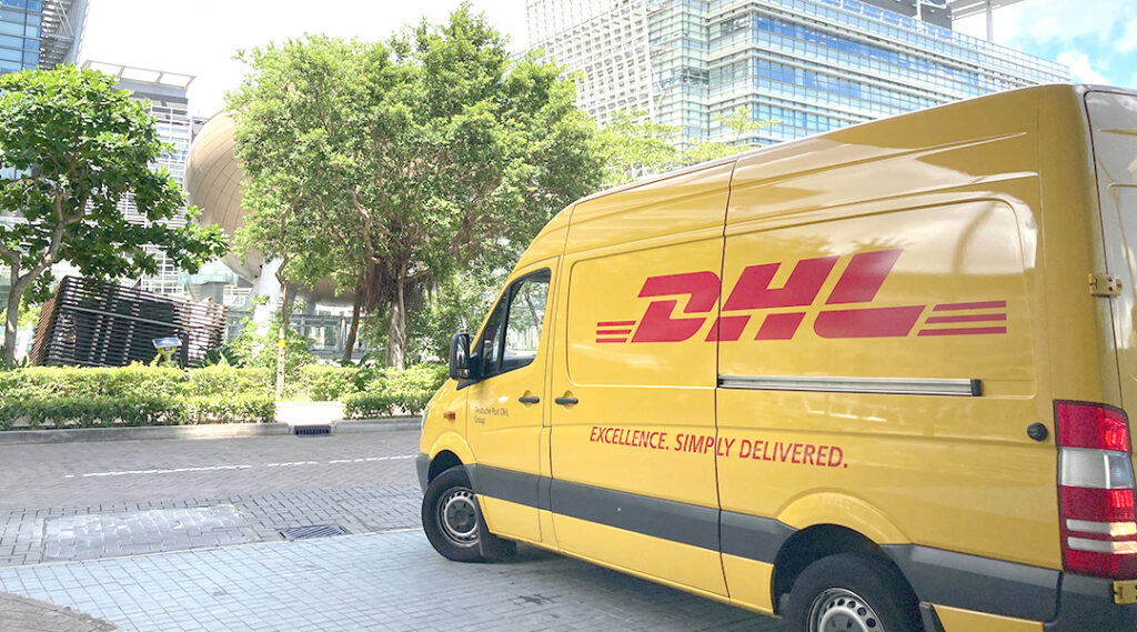 DHL express levering