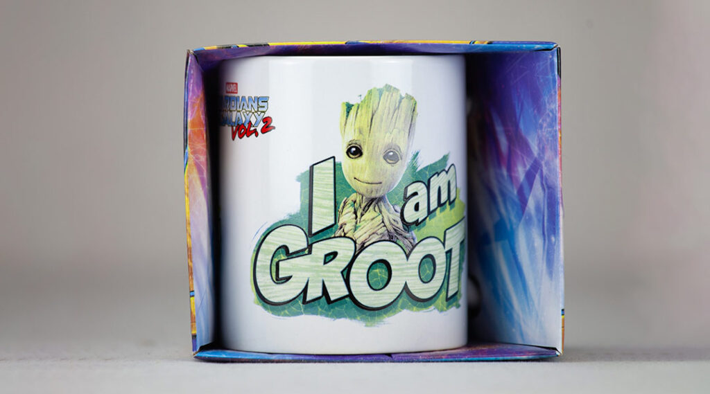 I am groot mug for advertising.