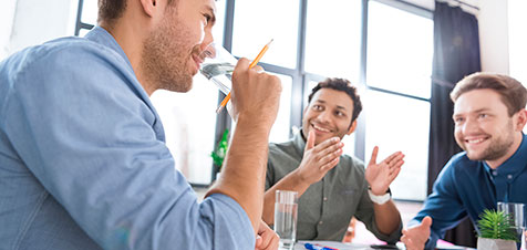 Hydrateren voor productiviteit