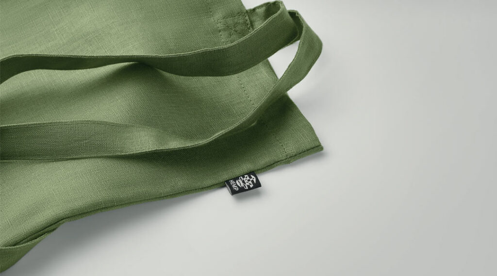 een tote bag met een lichte grammage