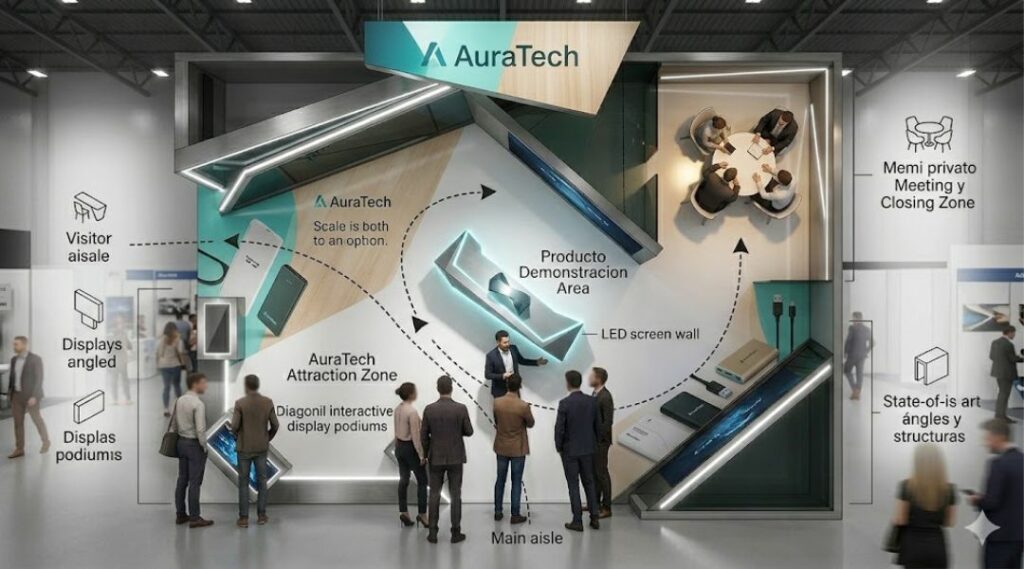 Render AI beursstand