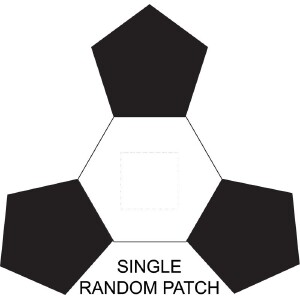 Positie markeren single random patch met transfer