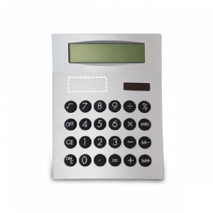 Posição de marcação rekenmachine rekenmachine com tampondruk