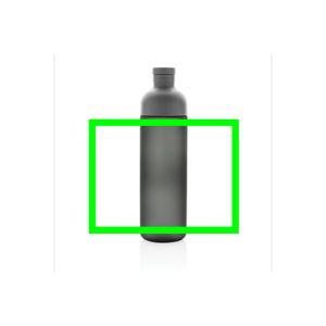 Positie markeren item met digitale circulaire zeefdruk