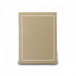 Schrijfmap achterzijde