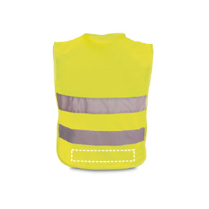 Veiligheidsvest onderste zijde