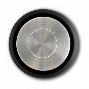 Thermosfles bovenzijde glas