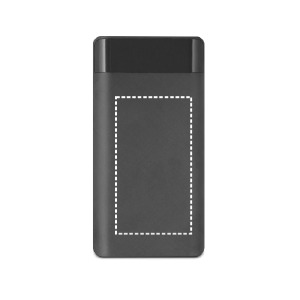 Draagbare accu voorzijde