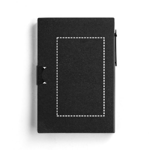 Notitieboekje achterzijde
