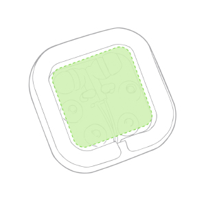 Op het presentatie doosje