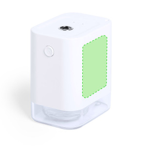 Centered on one side