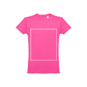 T-shirt korte mouwen borst
