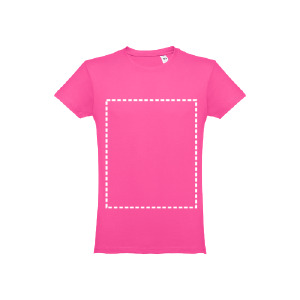 T-shirt korte mouwen borst