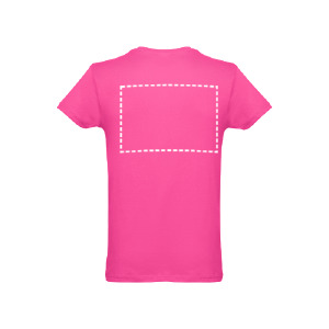 T-shirt korte mouwen borst