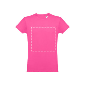 T-shirt korte mouwen borst