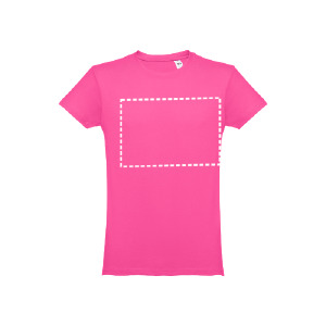 T-shirt korte mouwen borst