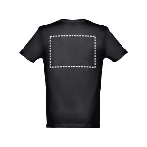T-shirt korte mouwen borst