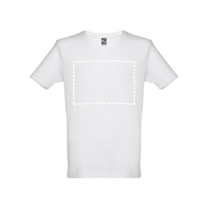 T-shirt korte mouwen borst