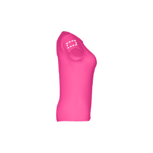 T-shirt korte mouwen borst