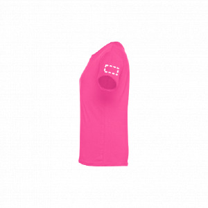 T-shirt korte mouwen borst