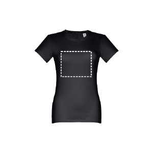 T-shirt korte mouwen borst